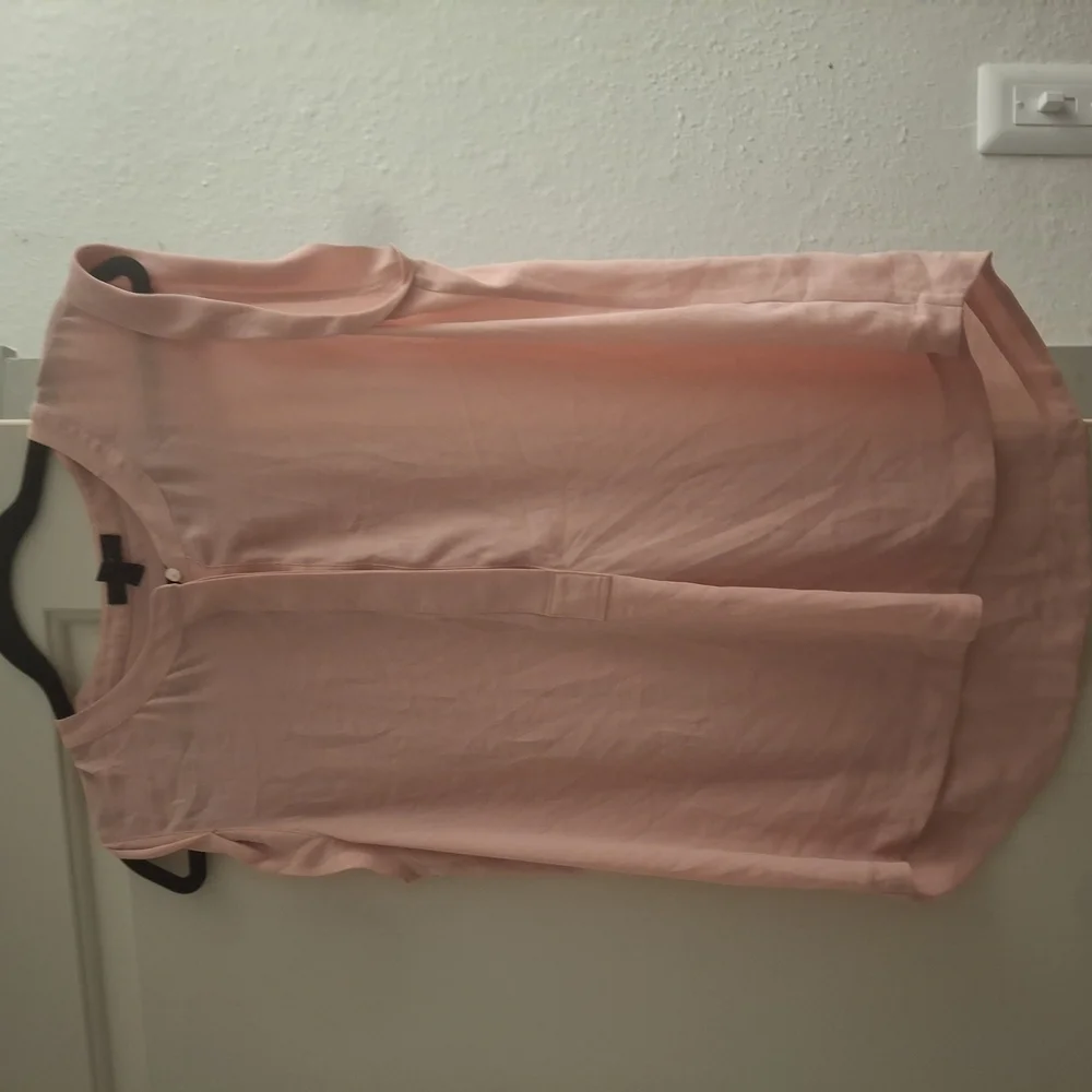 J.crew Pink Button-Up Blouse